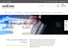 Tablet Screenshot of janeven-shop.com